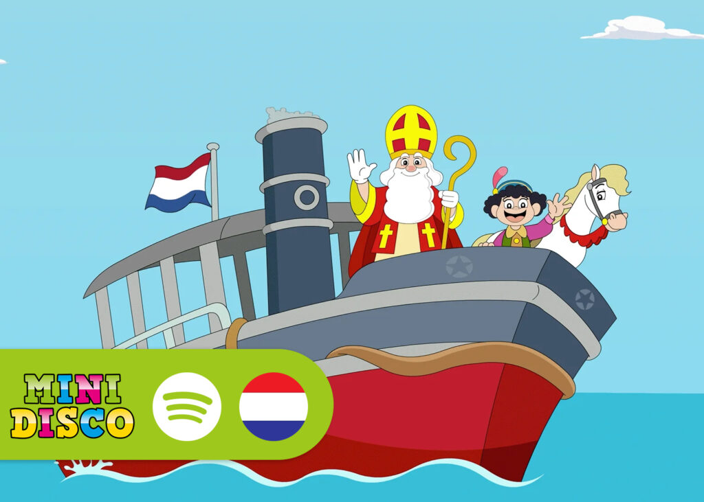 Spotify afspeellijst met alle Sinterklaasliedjes van Minidisco